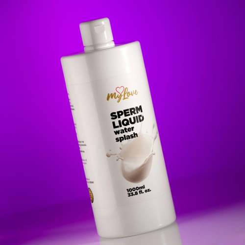 Лубрикант имитатор спермы MyLove Sperm Liquid Water Splash, 1000 мл