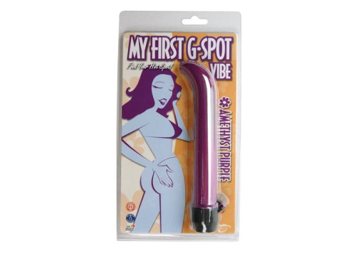 Topco Sales My First® G-Spot 7.5 - Вибратор для точки G, 18.4х2.5 (розовый)