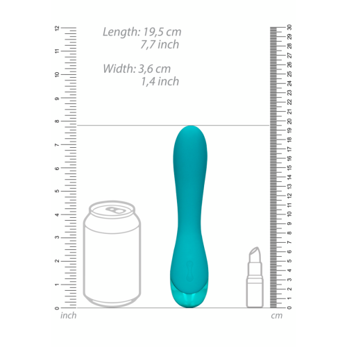 Вибратор Loveline Smooth Silicone G-Spot