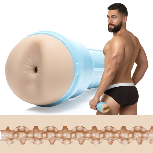Fleshlight Fleshjack Boys: Griffin Barrows Cake - мастурбатор-анус зліпок порнозірки, 25 см (тілесний) - купити в Києві, Україні