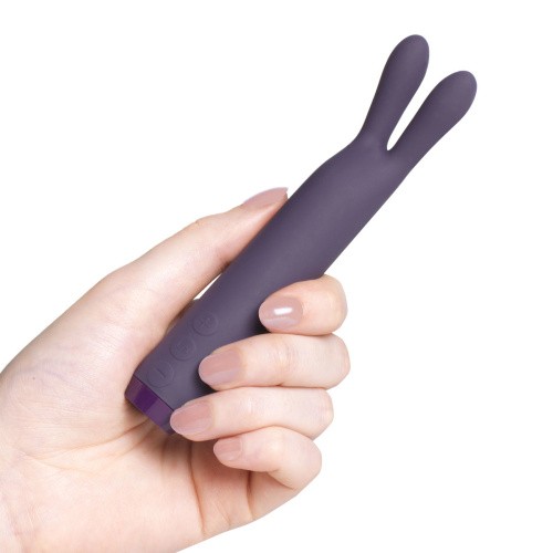 Je Joue Rabbit Bullet Vibrator Purple - вибратор с ушками, 13х2 см (фиолетовый)