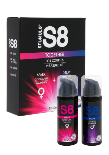 Stimul8 - Together Kit - набор лубрикантов для пары, 2х30 мл.