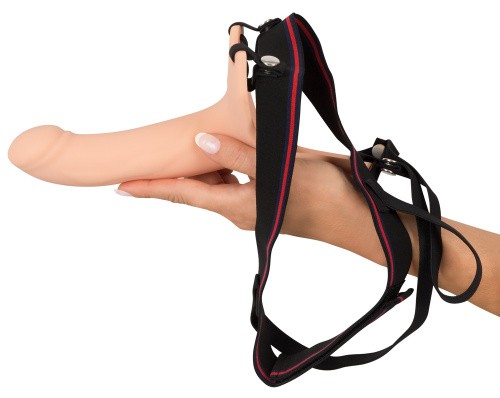 Orion - Strap-On Silicone Sleeve Large - Порожнистий страпон, 19х4 см - купити в Києві, Україні