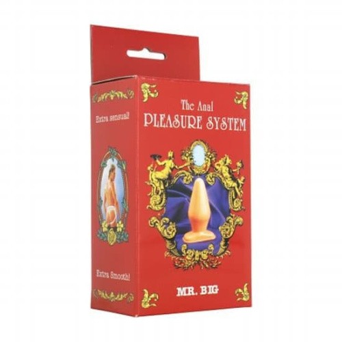 Seven Creations Anal Pleasure System mr. Big - Анальная пробка большая, 14Х6 см
