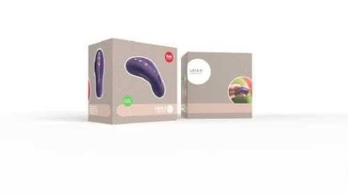 Fun Factory Laya II - эргономичный клиторальный вибратор, 10.5х4.1 см (фиолетовый)