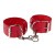 sLash Bold Desires - кожаные оковы на щиколотки, 30 см (красный) sLash Bold Desires - кожаные оковы на щиколотки, 30 см (красный)