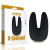 LoveToy O-Sensual Rapture Twin Black - Элегантный вибратор, 9х6 см LoveToy O-Sensual Rapture Twin Black - Элегантный вибратор, 9х6 см