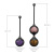 Вагинальные шарики Adrien Lastic Harmony Stones Вагинальные шарики Adrien Lastic Harmony Stones