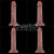 Реалистичный вибратор LoveToy Vibrating Dual Density Power Cock, 20 см Реалистичный вибратор LoveToy Vibrating Dual Density Power Cock, 20 см