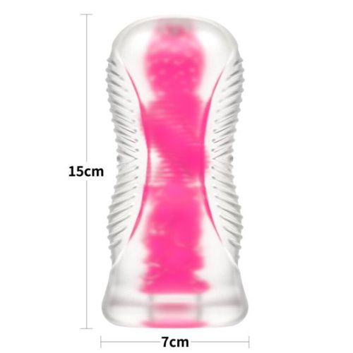 Мастурбатор LoveToy Lumino Play Pink Glow 6"