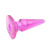 Hi-Basic Sassy Anal Plug 4" - Анальная пробка, 10,4 см (розовый) Hi-Basic Sassy Anal Plug 4" - Анальная пробка, 10,4 см (розовый)