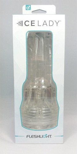 Fleshlight Ice Lady Crystal мастурбатор вагина, 25х6 см