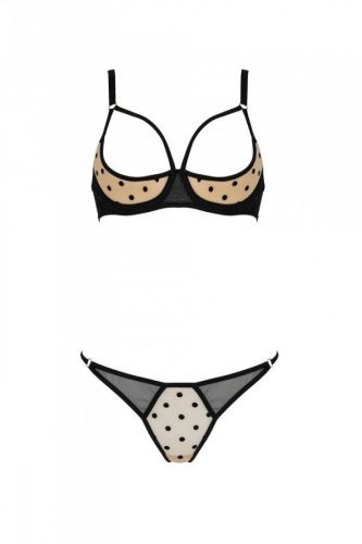 Эротический комплект Passion MARINA SET WITH OPEN BRA, S/M