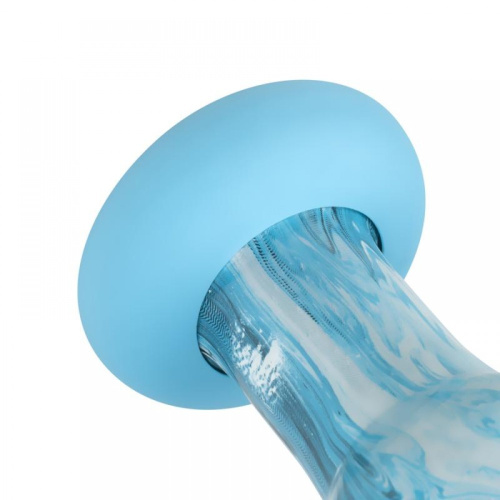 Стеклянный фаллоимитатор Gildo Ocean Wave Glass Dildo