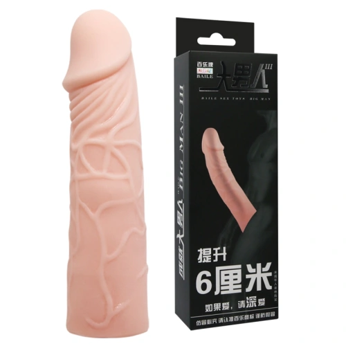 Насадка на член Baile Penis Sleeve Flesh 6