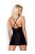 Obsessive 828-CHE-1 chemise - еротична сорочка та стрінги, L/XL (чорний) - купити в Києві, Україні Obsessive 828-CHE-1 chemise - еротична сорочка та стрінги, L/XL (чорний) - купити в Києві, Україні