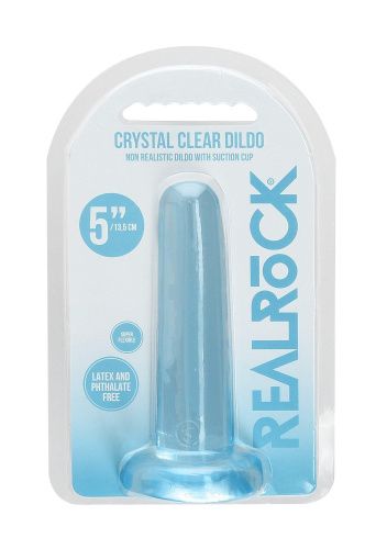 Фаллоимитатор RealRock Non Realistic Dildo with Suction Cup 5,3',13,5 см