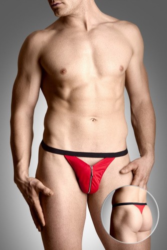 SoftLine - Mens thongs 4497 - Труси чоловічі, S-L (червоні) - купити в Києві, Україні