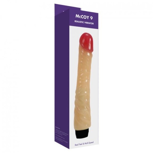 Kinx Mccoy Realistic Vibrator - Реалистичный вибратор, 23х4.8 см