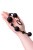 Toyfa A-Toys - силиконовая анальная цепочка, 26.3х3.1 см (черный) Toyfa A-Toys - силиконовая анальная цепочка, 26.3х3.1 см (черный)