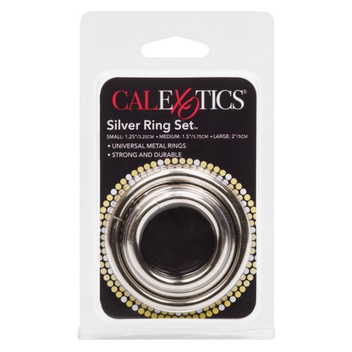 Набор колец Silver Ring - 3 Piece Set