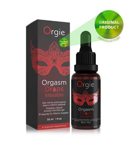 Orgie-Orgasm Drops Kissable-стимулююча сироватка для клітора, 30 мл - купити в Києві, Україні