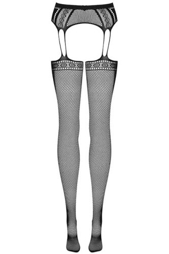 Чулки с поясом Obsessive S227, S/M/L