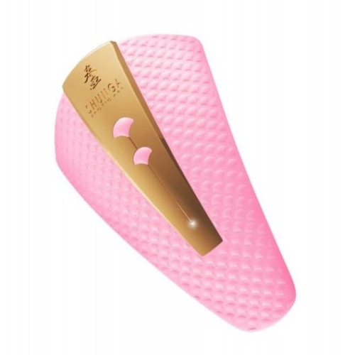 Shunga Obi Intimate Massager - вибратор для клитора, 11.5х7 см (светло-розовый)