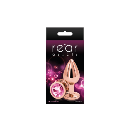 Анальная пробка NS Novelties Rear Assets - Rose Gold, M
