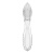 Двусторонний стеклянный дилдо Satisfyer Dazzling Crystal 2 Двусторонний стеклянный дилдо Satisfyer Dazzling Crystal 2