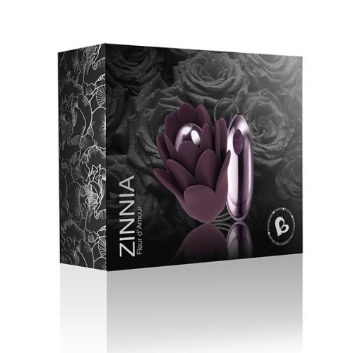 Rocks Off Zinnia - Нежный вибростимулятор-цветок, 8х6 см