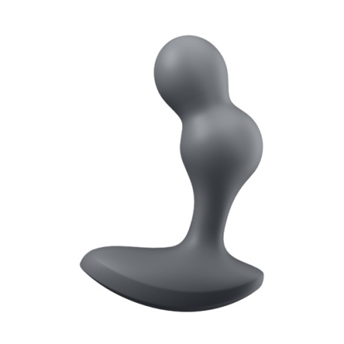 Satisfyer Deep Diver - Анальна смарт пробка з вібрацією, 11.2х3.2 см (сірий) - купити в Києві, Україні