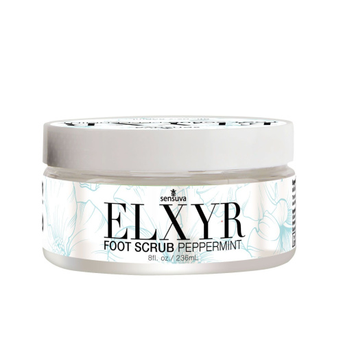 Скраб для ног Sensuva ELXYR Foot Scrub Peppermint, 236 мл