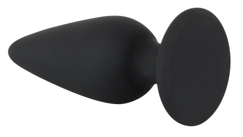 Orion Black Velvets Heavy Plug Large - большая анальная пробка, 10.5х3.7 см (L)