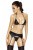 Passion Capri Set - Комплект белья под латекс, L/XL (чёрный) Passion Capri Set - Комплект белья под латекс, L/XL (чёрный)