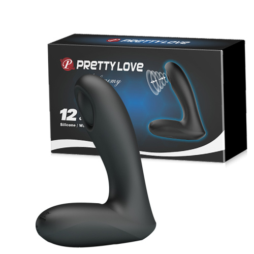 Pretty Love Archenemy Pulsator Black - Стимулятор простати, 12,1 см (черный)
