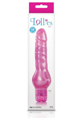 NS Novelties Lollies Dot - вибратор, 17,8х4 см