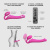 Безремневой страпон с вибрацией Strap-On-Me Vibrating Fuchsia M Безремневой страпон с вибрацией Strap-On-Me Vibrating Fuchsia M