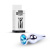 B-Series Jewellery Silver Butt Plug Light Blue - Анальная пробка с кристаллом, 9,3х3 см (голубой) B-Series Jewellery Silver Butt Plug Light Blue - Анальная пробка с кристаллом, 9,3х3 см (голубой)