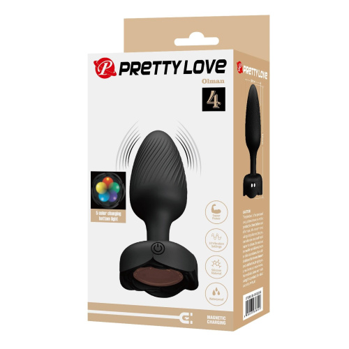 Анальна пробка Pretty Love Olman, 8.8 см - купити в Києві, Україні