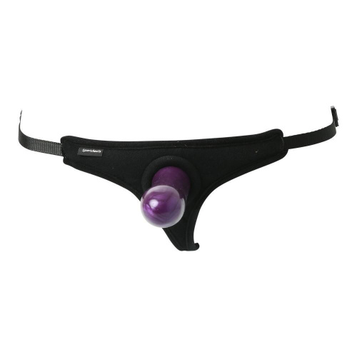 Sportsheets Bikini Strap-On - Трусики-стринги со страпоном 15,5х3,5 см