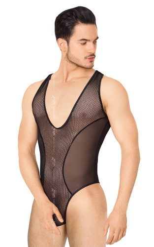 SoftLine Body 4609 - Чоловічий боді, XL (чорний) - купити в Києві, Україні