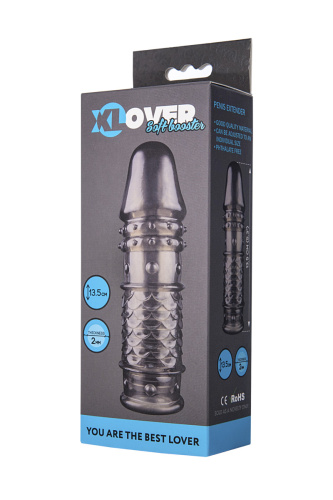Toyfa XLover - Насадка для увеличения члена, 13.5 см