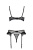 Комплект Passion KERRIA SET WITH OPEN BRA black, XXL/XXXL Комплект Passion KERRIA SET WITH OPEN BRA black, XXL/XXXL