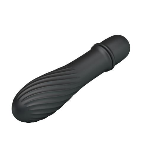 Pretty Love Solomon Vibrator - Классический вибратор, 12.3х3.9 см (чёрный)