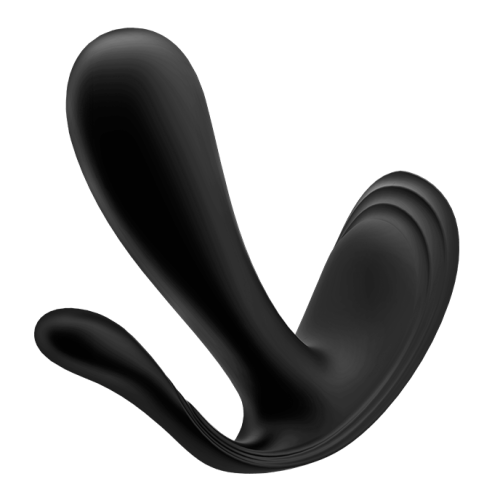 Satisfyer Top Secret + Вібратор з двома моторами для точки G та анальної стимуляції, 11х3 см (чорний) - купити в Києві, Україні