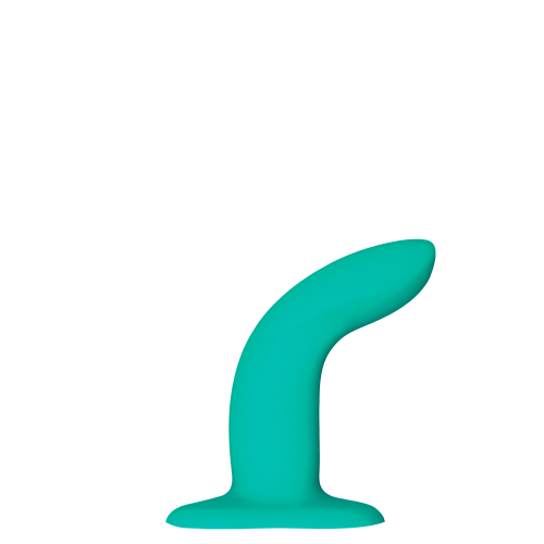 Fun Factory Limba Flex M - Гибкий силиконовый фаллоимитатор, 17х3 см, (зеленый)