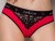 Passion PS001 Panties - Трусики с широкой резинкой и кружевом (красные, размер L) Passion PS001 Panties - Трусики с широкой резинкой и кружевом (красные, размер L)