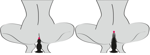 Orion Bouncing Plug анальная пробка с толчковыми движениями, 11.8х4.1 см