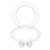 LoveToy Power Clit - Эрекционное кольцо с ушками, 2.5 см (белый) LoveToy Power Clit - Эрекционное кольцо с ушками, 2.5 см (белый)